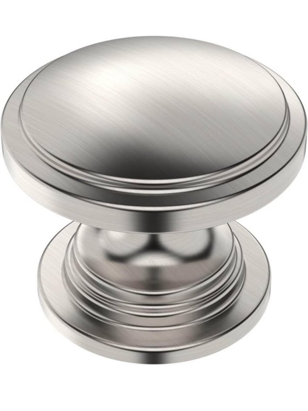 10 Pack Brushed Satin Nickel Cabinet Knobs, 1.1 Inch(30mm)